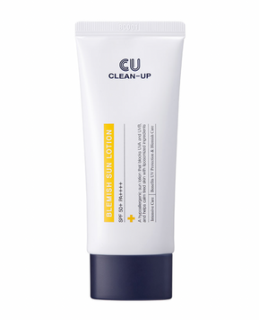 Сонцезахисний лосьйон з ліпосомами на стабільних фільтрах CUskin Clean-Up Blemish Sun Lotion SPF 50+ PA++++ 60 ml 8809207222855 фото