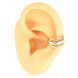 СЕРЕЖКИ XUPING ПОЗОЛОТА 18K МОНО-КАФА &laquo;ДЕКОРАТИВНИЙ ВІЗЕРУНОК&raquo; (1ШТ) ЛАНЦЮГ 9117100812345 фото 2