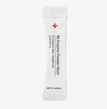 Энзимная пудра с пиридоксином и каламином в форме стика-саше CUskin Dr. Solution B6 Enzyme Powder, 1 г 8809207225122 фото