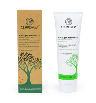 Маска з колагеном для живлення та відновлення волосся Xiaomoxuan New Collagen 260 мл (M260) 6922776503759 фото