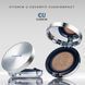Кушон з полінуклеотидами та вітаміном U (21 тон) CU: VITAMIN U COVERFIT CUSHIONPACT NO.21 SPF 50+ PA+ 15г+15г 8866134135330 фото 4
