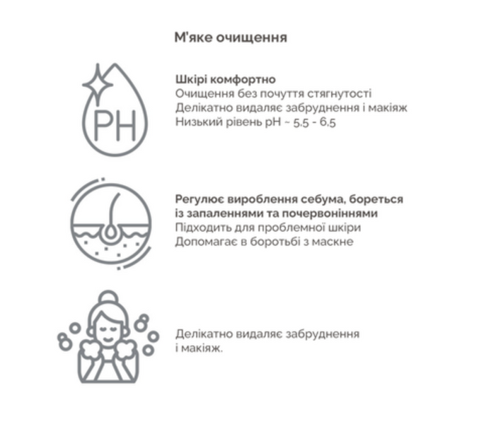 Мʼякий очищуючий гель Needly Mild Cleansing Gel, 30 мл 8829026920680 фото