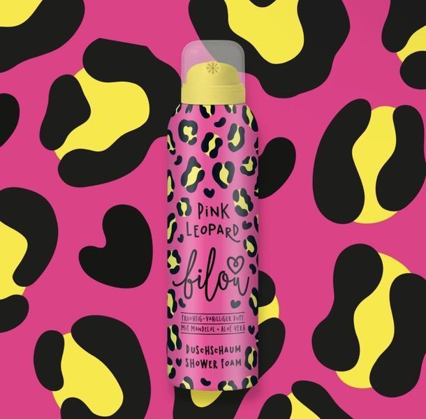 Пінка для душу Bilou Pink Leopard 200 мл 4260437291785 фото